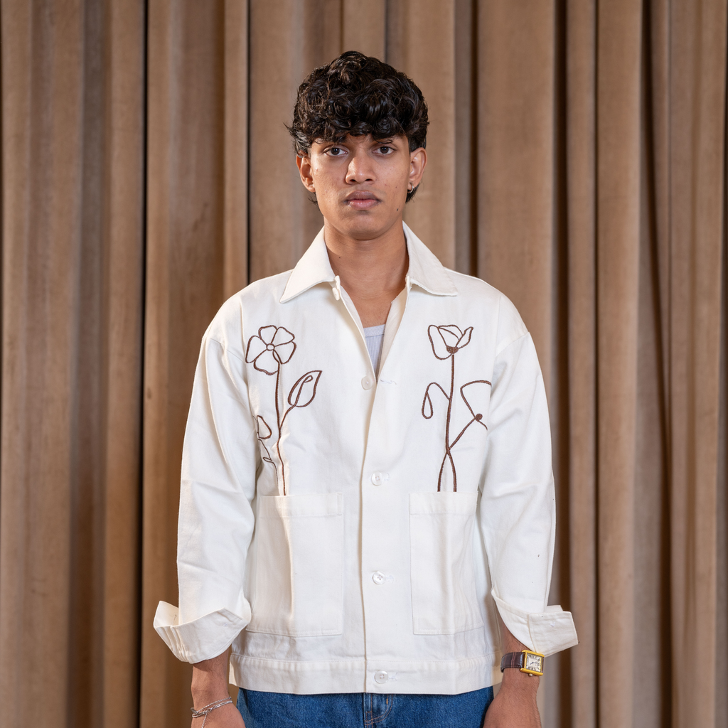 Meisen | Embroidered Shacket