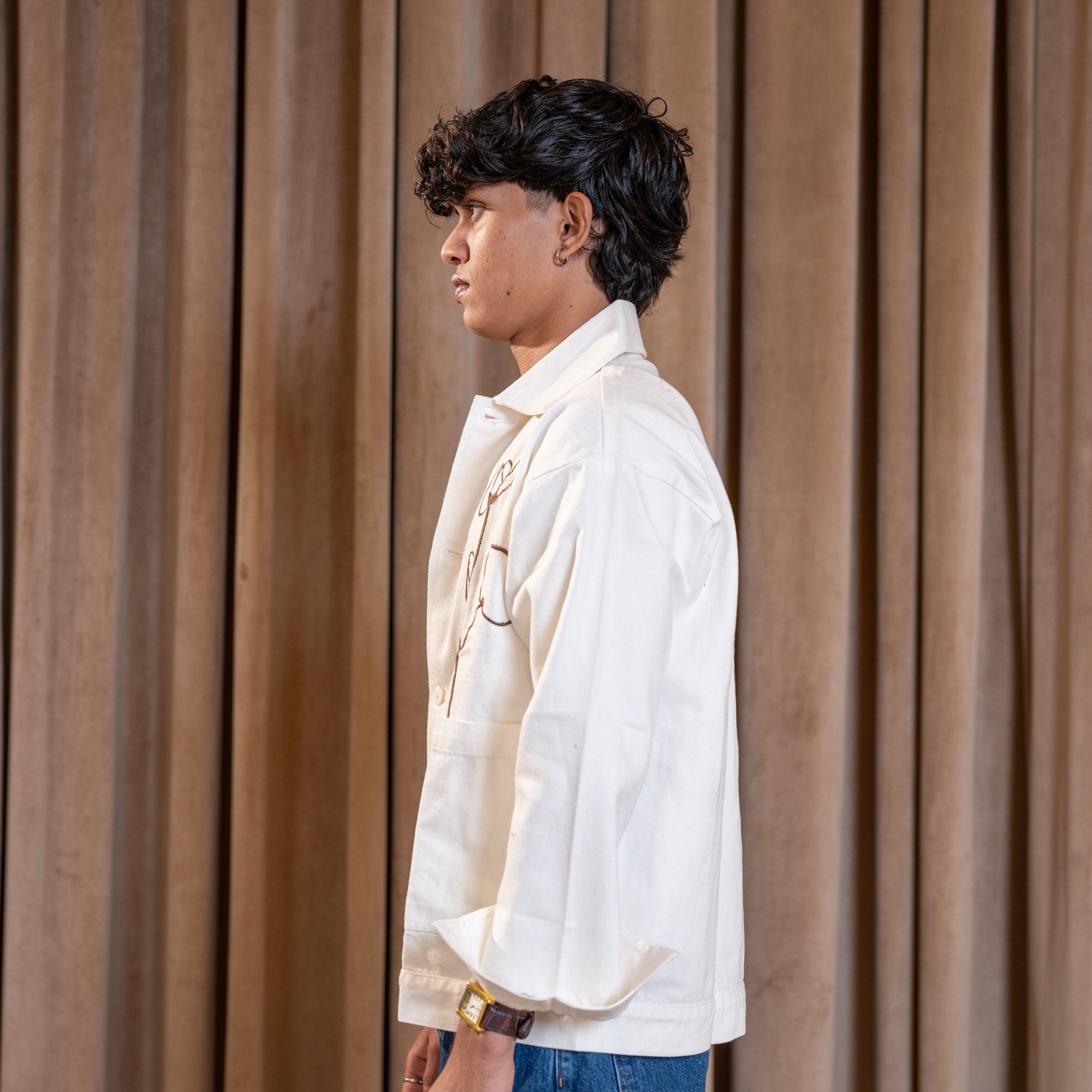 Meisen | Embroidered Shacket