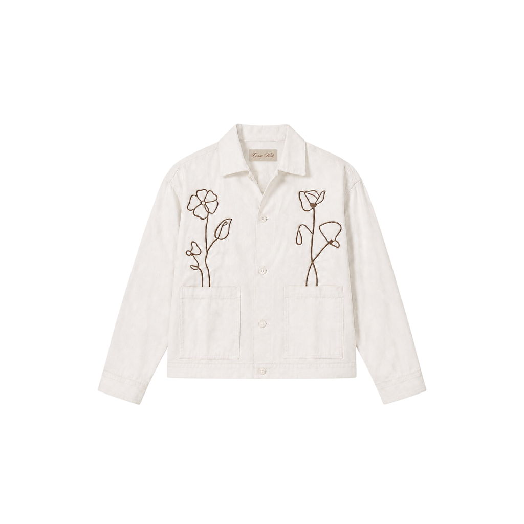 Meisen | Embroidered Shacket