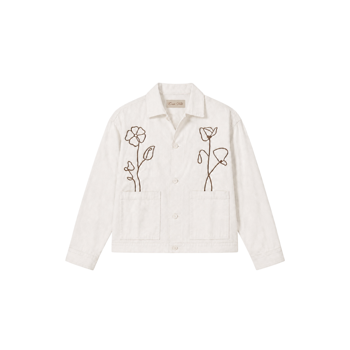 Meisen | Embroidered Shacket