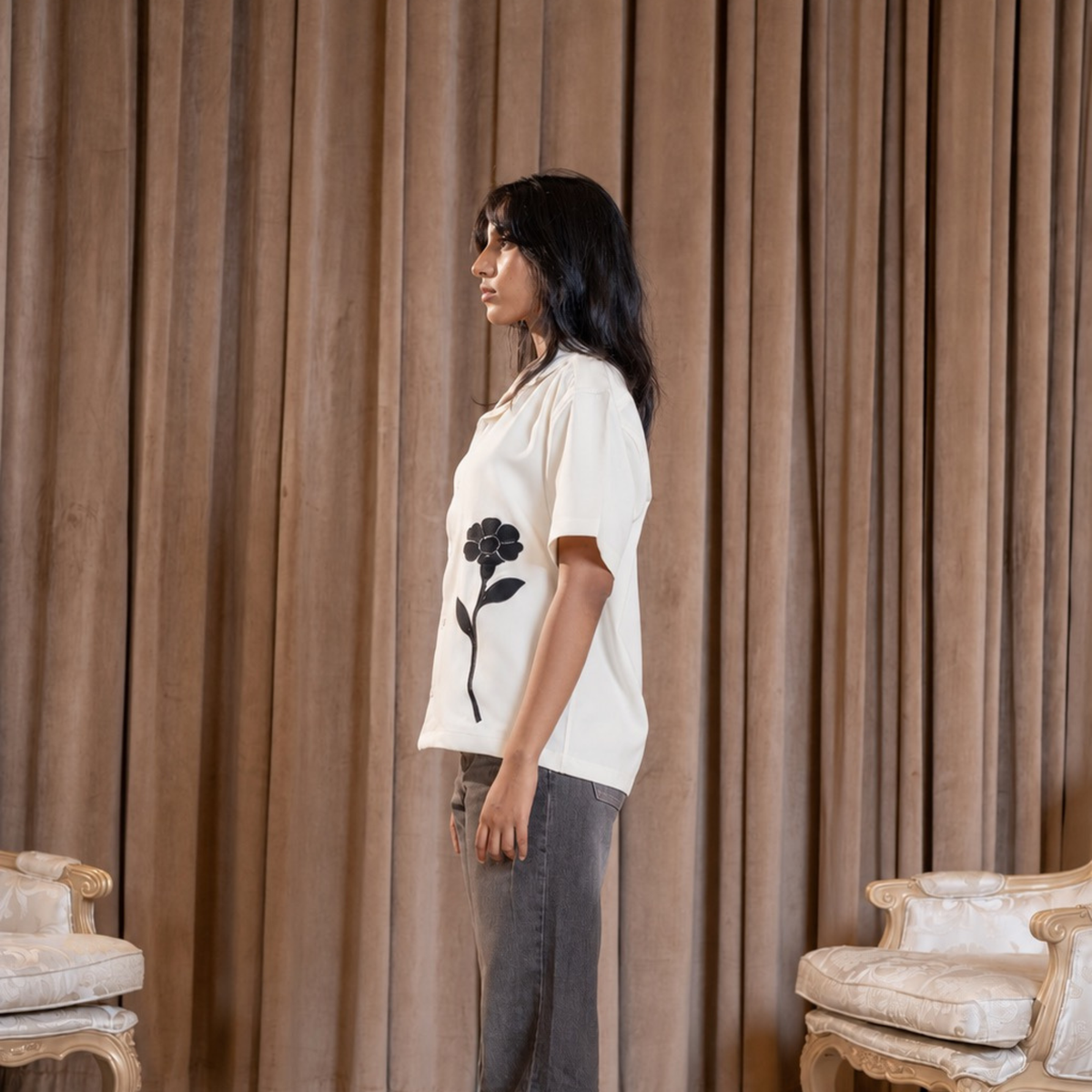 Evyan | Embroidered Shirt