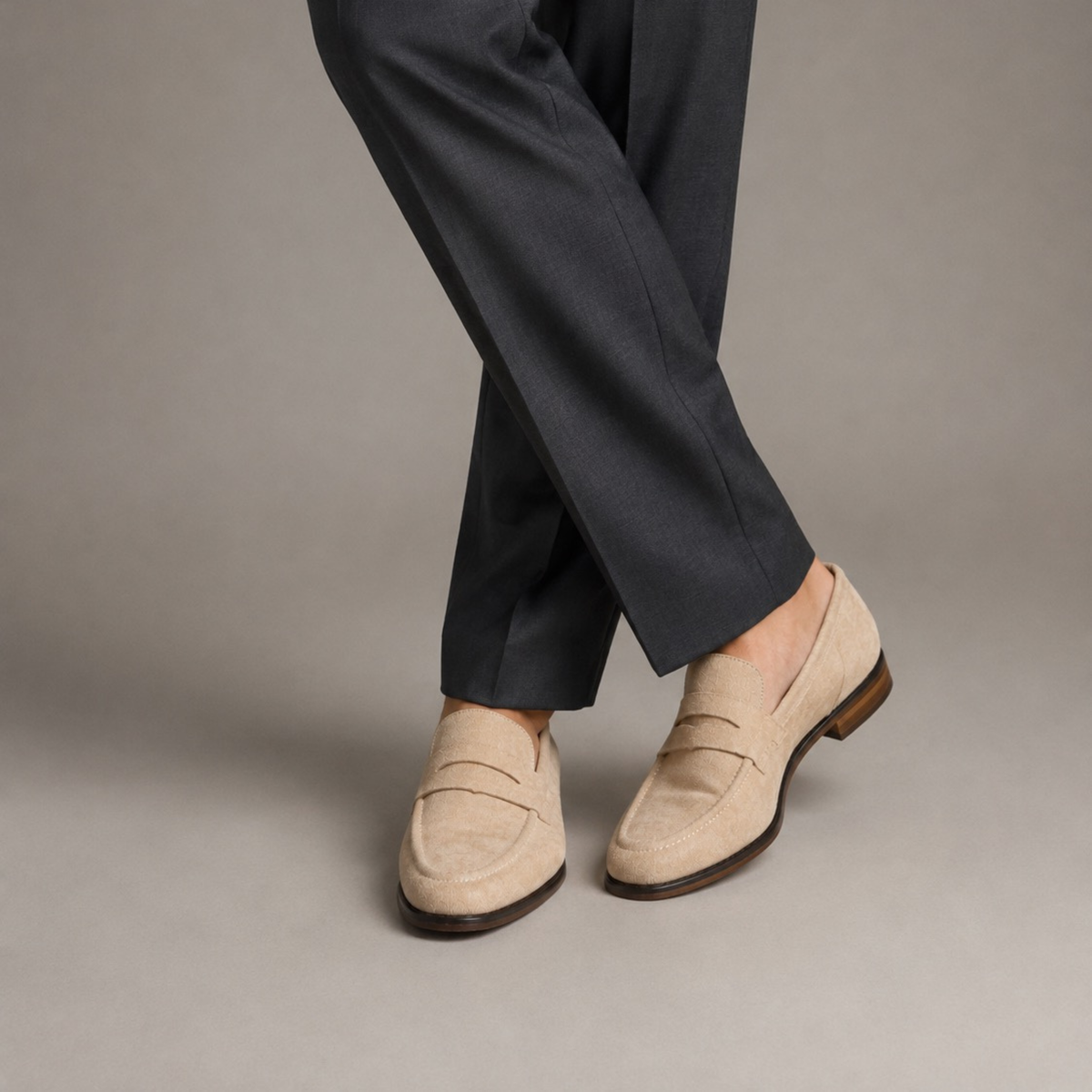 Heritage Suede Penny Loafer