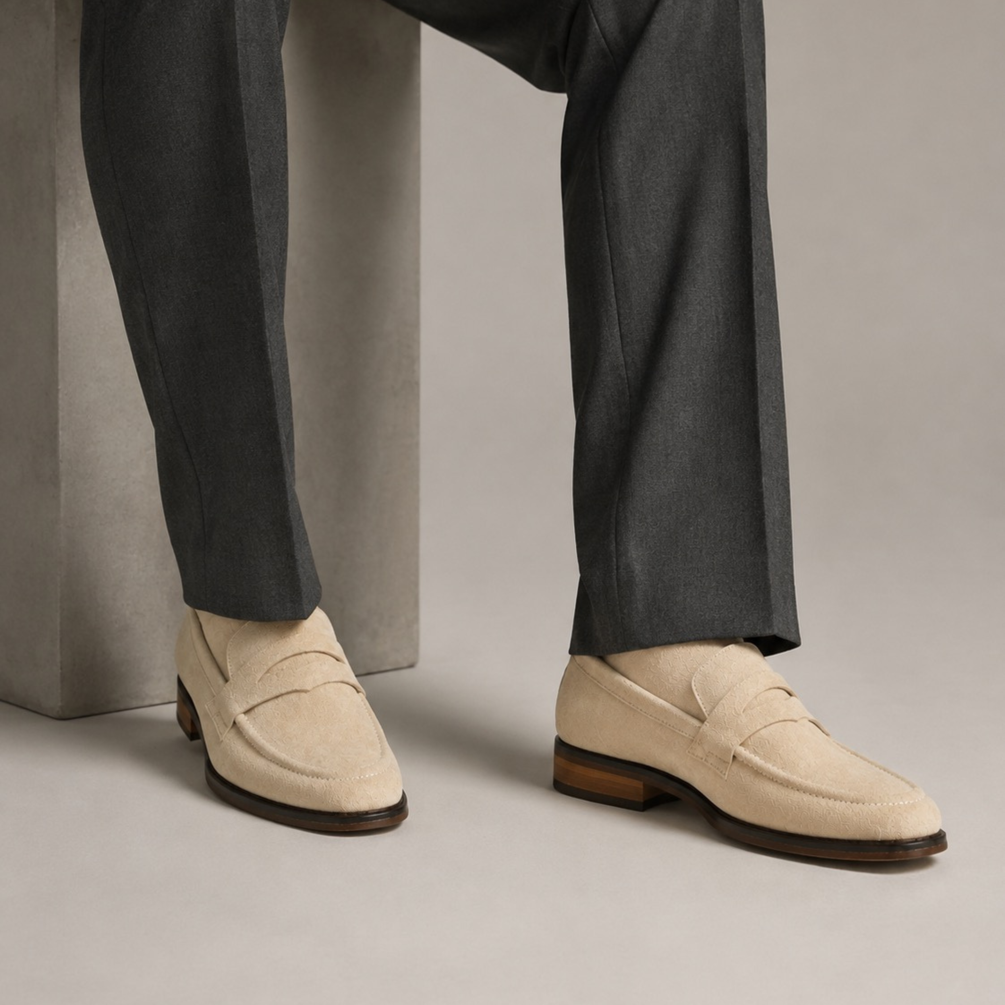Heritage Suede Penny Loafer