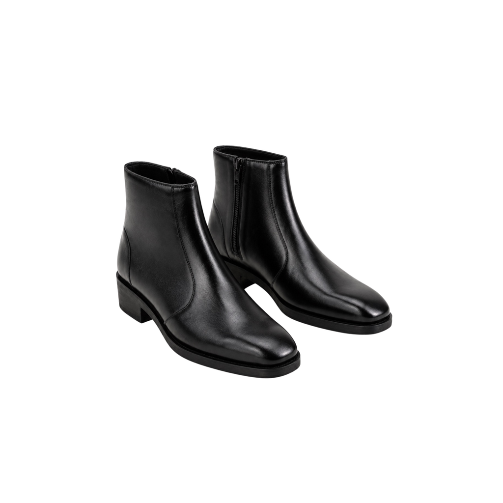 Varenzo Leather Boots