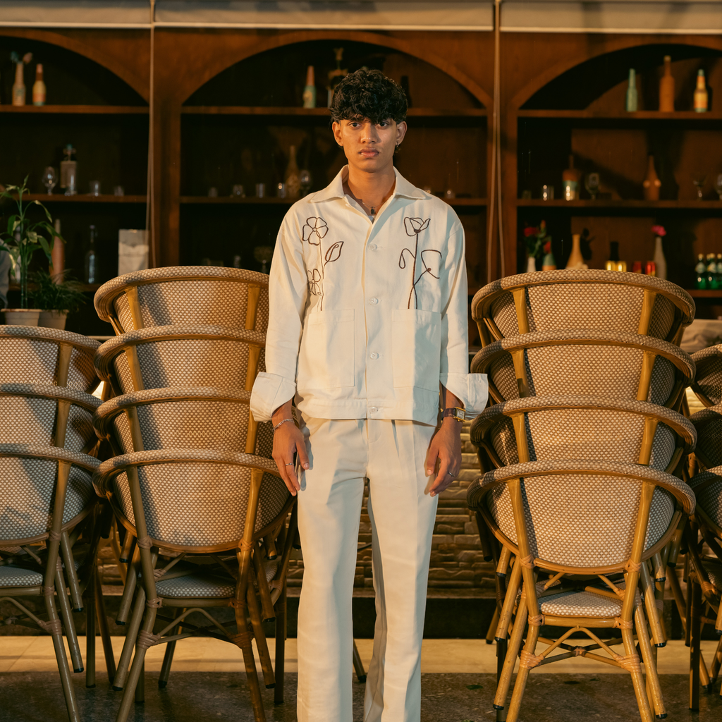 Meisen | Embroidered Shacket