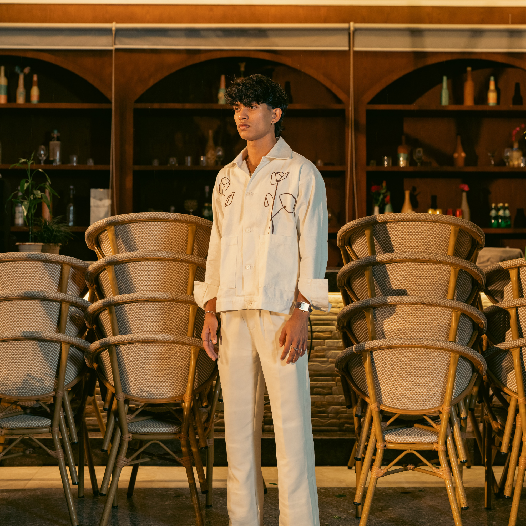 Meisen | Embroidered Shacket