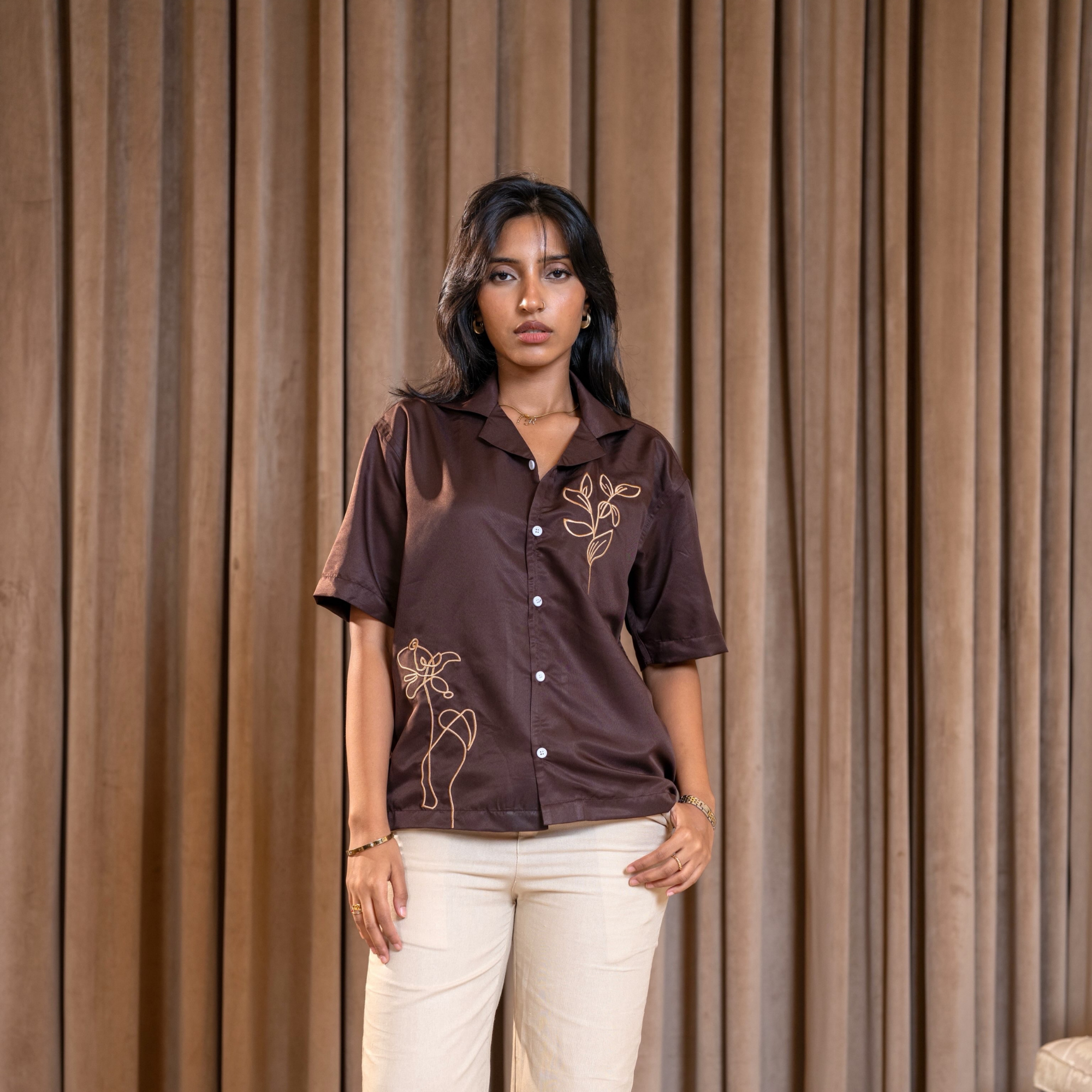 Libre | Embroidered Shirt