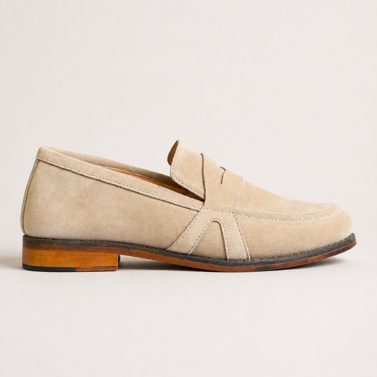 Heritage Suede Penny Loafer