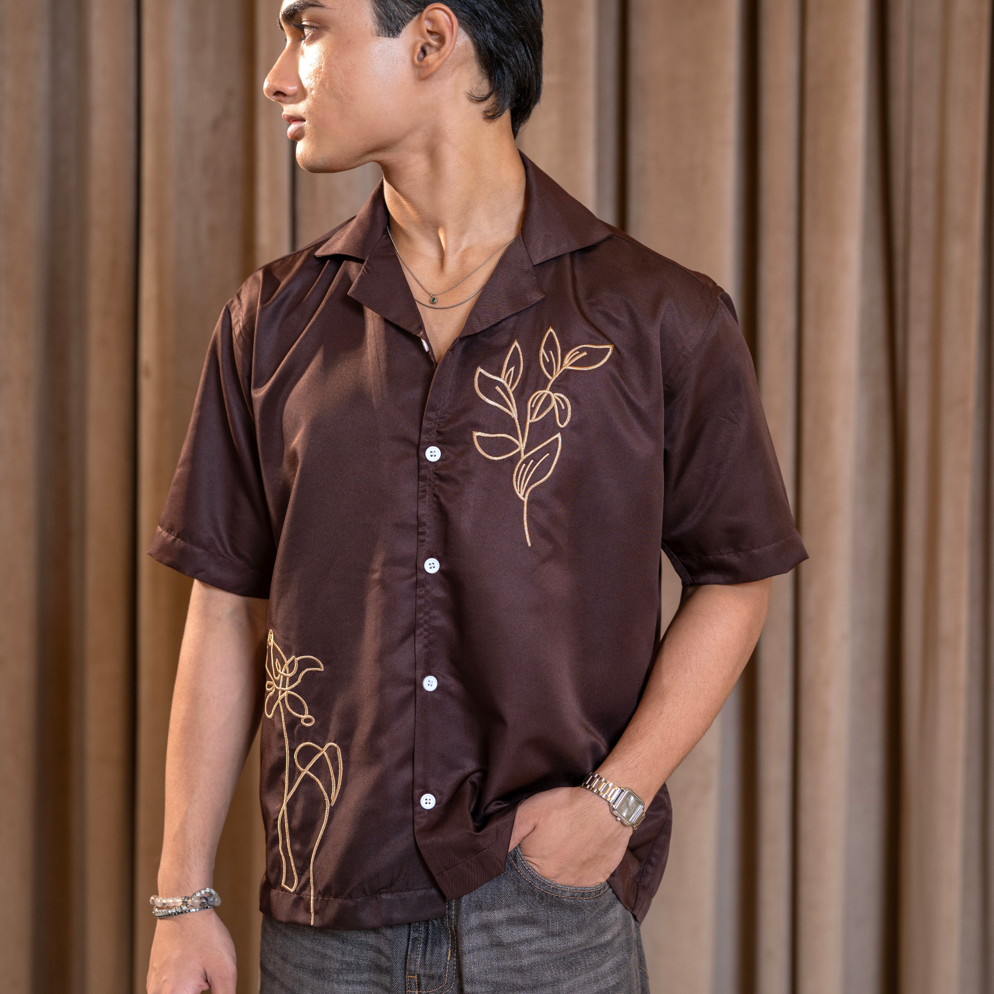 Libre | Embroidered Shirt