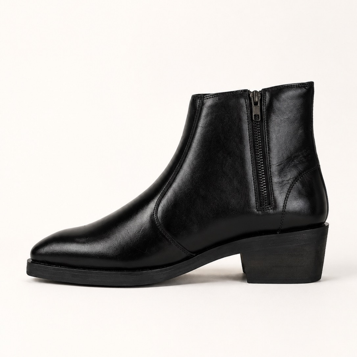 Varenzo Leather Boots