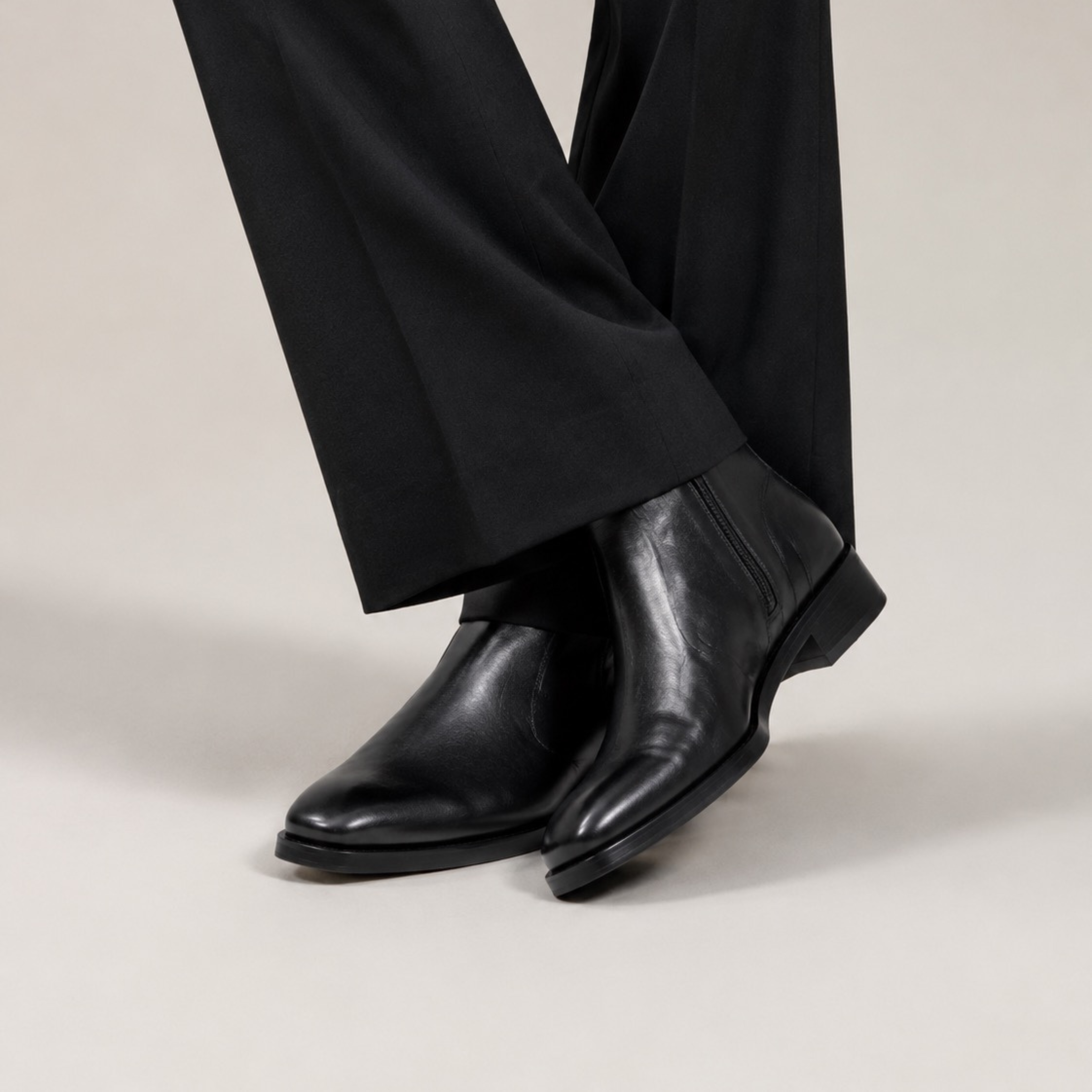 Varenzo Leather Boots