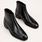 Varenzo Leather Boots