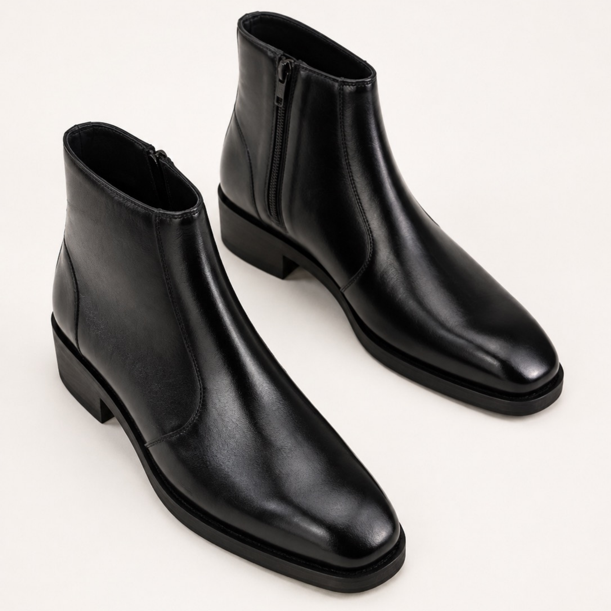 Varenzo Leather Boots