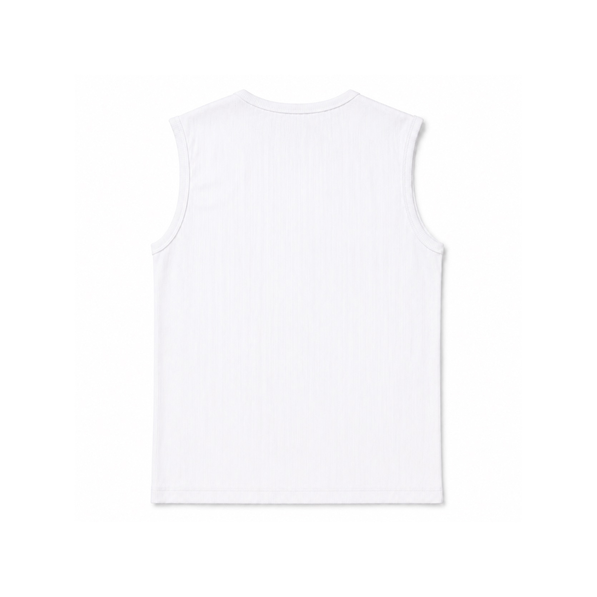 Classic White Rib Tank