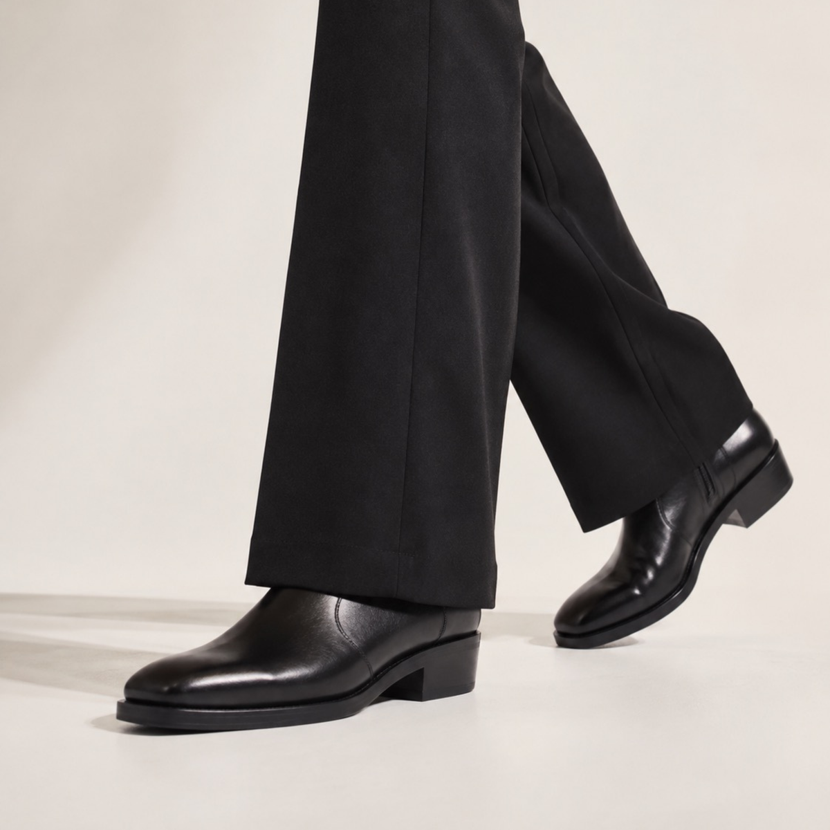 Varenzo Leather Boots