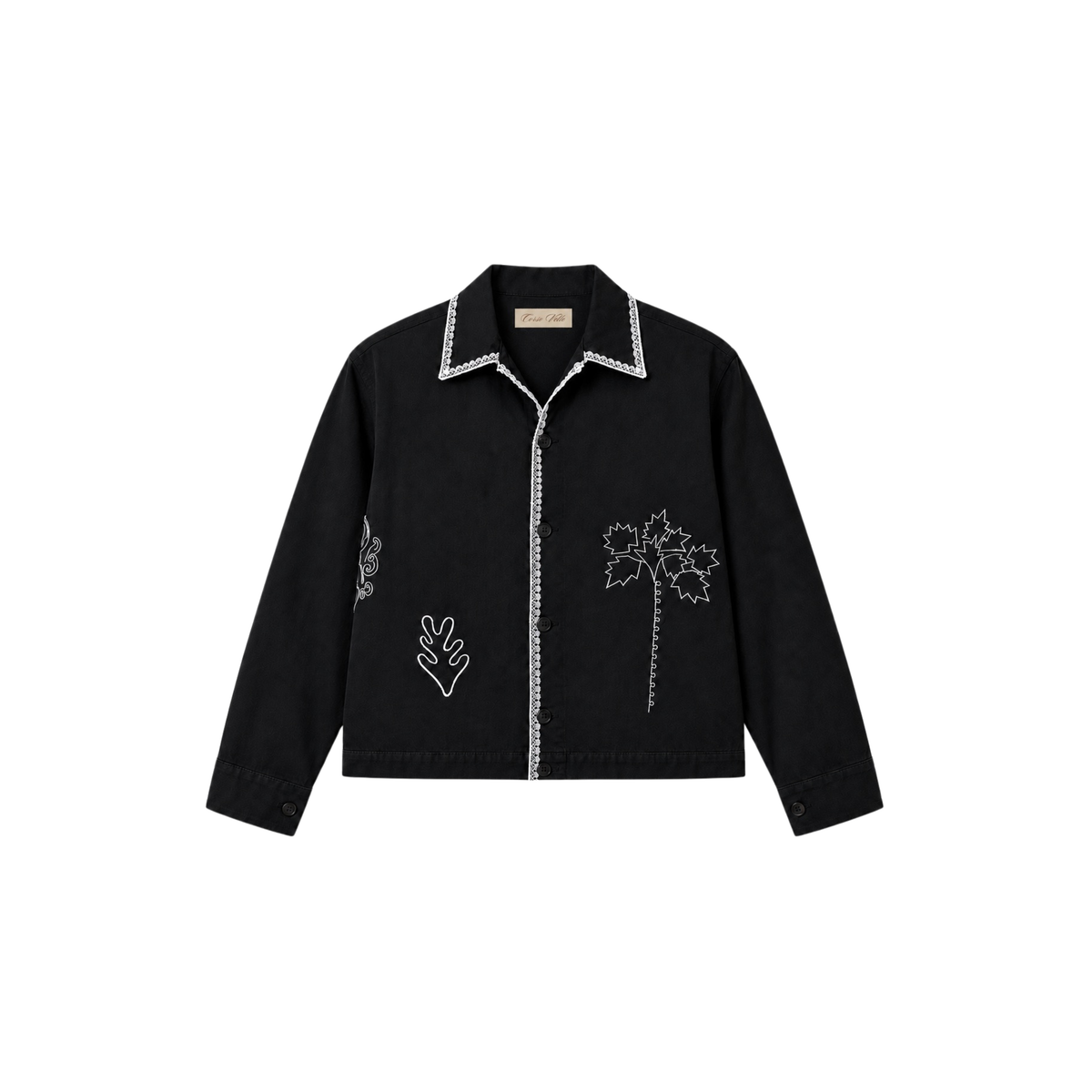 Amaya | Embroidered Shacket