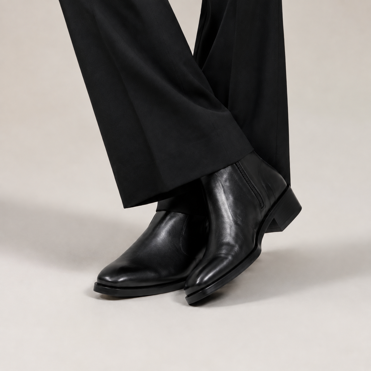 Varenzo Leather Boots
