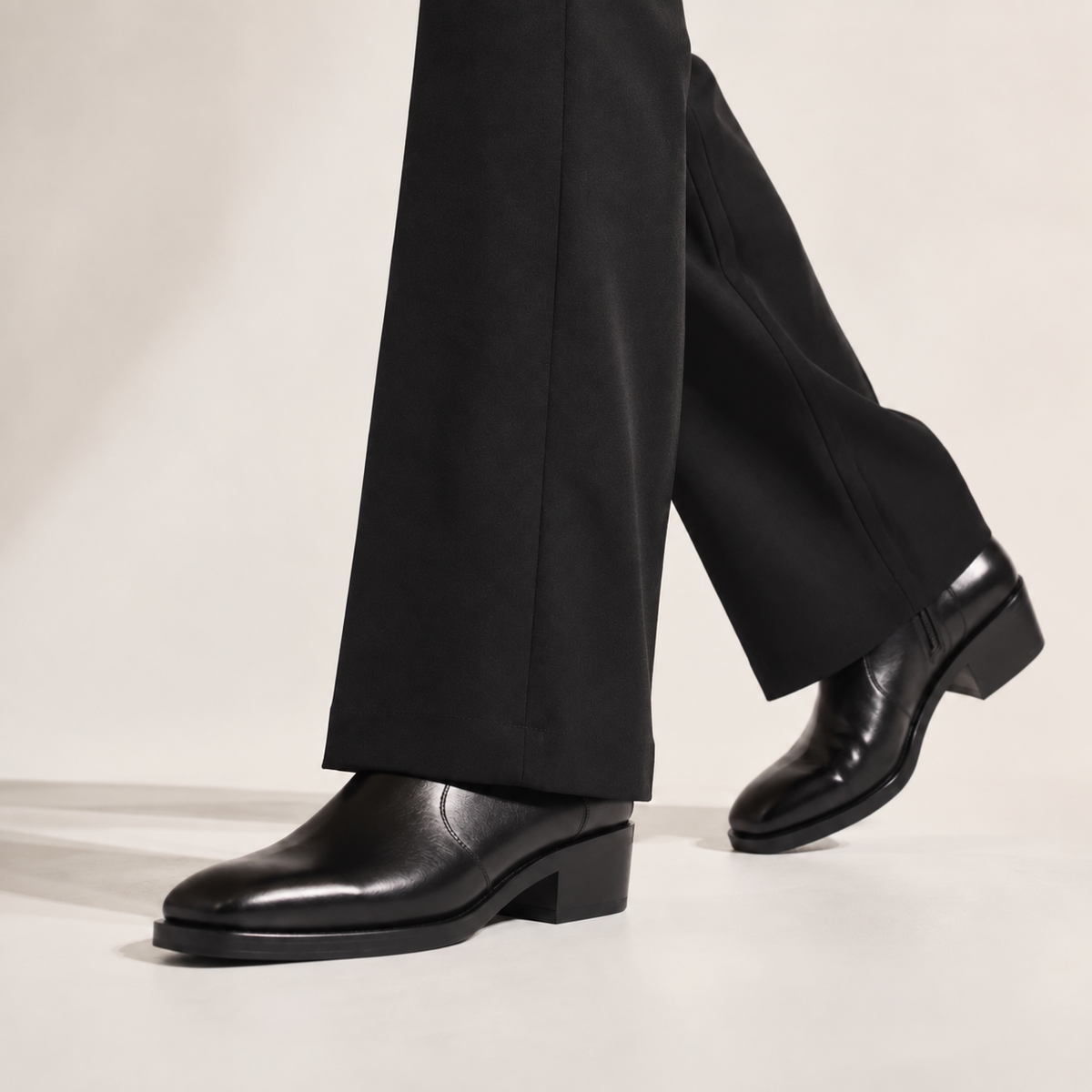 Varenzo Leather Boots